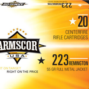 Armscor 223 Rem 55gr Fmj - 20rd 50bx-cs