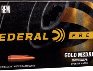 Federal Gold Medal 223 Rem - 73gr Berger Bthp 20rd 10bx-cs