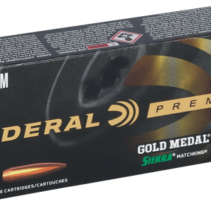 Federal Gold Medal 223 Rem - 69gr Matchking 20rd 10bx-cs