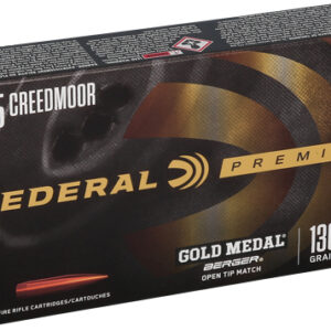 Federal Gold Medal 6.5 Cm - 130gr Berger Vld 20rd 10bx-cs
