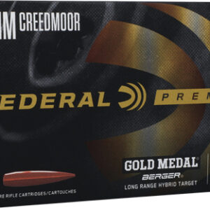 Federal Gold Medal 6mm Cm - 109gr Lr Target 20rd 10bx-cs