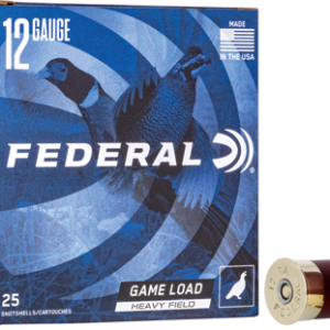 Federal Game Shok 12ga 2.75" - 1-1-4oz #4 25rd 10bx-cs