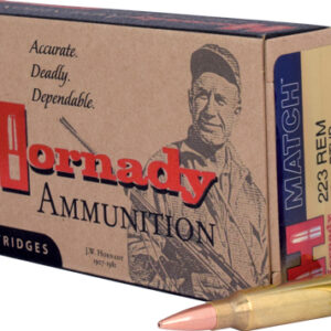 Hornady 223 Rem 75gr Bthp - Match 20rd 10bx-cs
