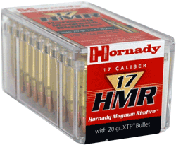 Hornady 17hmr 20gr Xtp 2375fps - 50rd 40bx-cs