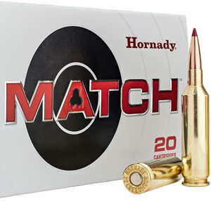 Hornady 22cm 80gr Eld Match - 20rd 10bx-cs