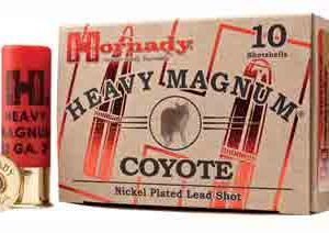 Hornady 12ga 3" 1-1-2oz Nickel - Plated 00 Buck 10rd 10bx-cs