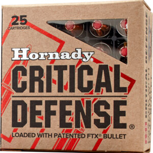 Hornady Critical Defense  327 - Federal 80gr Ftx 25rd 10bx-cs