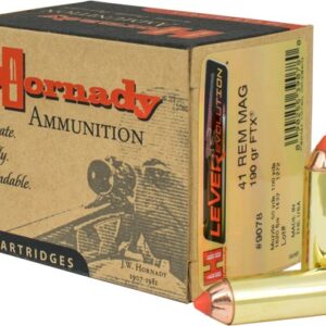 Hornady Leverevolution 41 Rem - Mag 190gr Ftx 20rd 10bx-cs