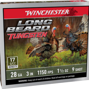 Winchester Long Beard Ts17 - 28ga 3" 1-1-2oz #9 5rd 10bx-cs