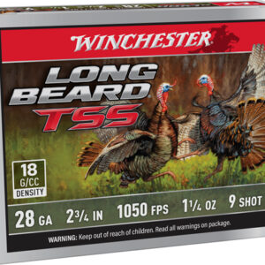 Winchester Long Beard Tss 28ga - 2.75" 1-1-4oz #9 5rd 10bx-cs