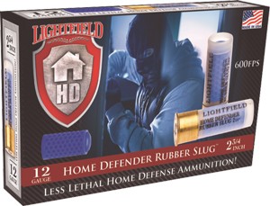 Lightfield 12ga 2.75" Rubber - Slug 5rd 10bx-cs
