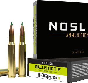 Nosler Bt 30-06 125gr - Ballistic Tip 20rd 10bx-cs