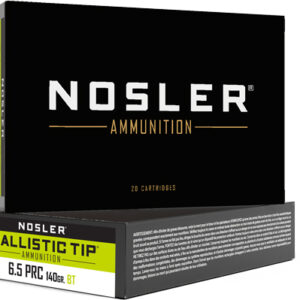 Nosler Bt 6.5 Prc 140gr - Ballistic Tip 20rd 10bx-cs