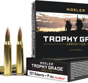 Nosler Trophy 257 Roberts - 110gr Accubond 20rd 10bx-cs