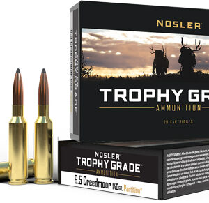 Nosler Trophy Grade 6.5 Cm - 140gr Partition 20rd 10bx-cs