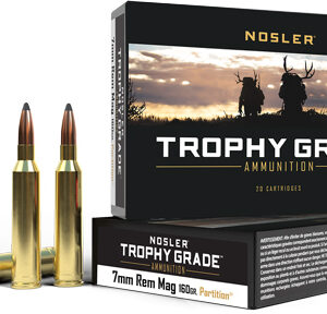 Nosler Trophy 7mm Rem Mag - 160gr Partition Tip 20rd 10b-c