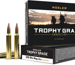 Nosler Trophy 300 Win Mag - 180gr Partition 20rd 10bx-cs