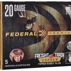 Federal Freight Train 20ga 3" - 275gr Sabot 5rd 50bx-cs