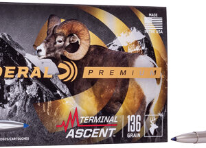 Federal 270 Win 136gr Terminal - Ascent 20rd 10bx-cs
