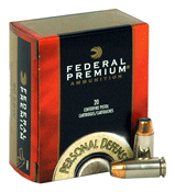Federal Premium 40 Sw 165gr - Hydra-shok Jhp 20rd 25bx-cs