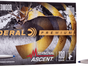 Federal 6.5 Cm 130gr Terminal - Ascent 20rd 10bx-cs