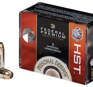 Federal Premium 9mm Luger - 124gr Hst Jhp 20rd 10bx-cs