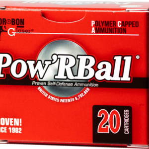 Glaser 45 Acp 165gr Pow'rball - 20rd 25bx-cs