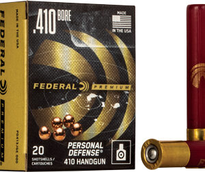 Federal Premium 410 3" 000 - Buck 5 Pellet 20rd 10bx-cs