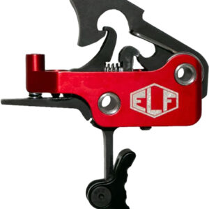 Elftmann Trigger Apex Ar-15 - Curved Adj 2.75-7lbs Black