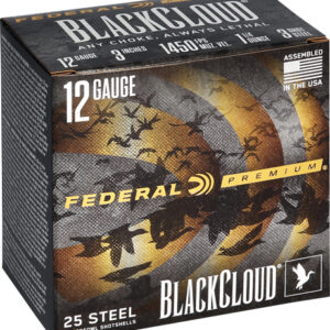 Federal Black Cloud 12ga 3" - 1-1-4oz #3 1450fps 25rd 10bx-c