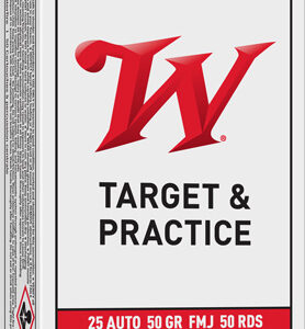 Winchester Usa 25 Acp 50gr - Fmj-rn 50rd 10bx-cs