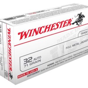 Winchester Usa 32 Acp 71gr - Fmj-rn 50rd 10bx-cs