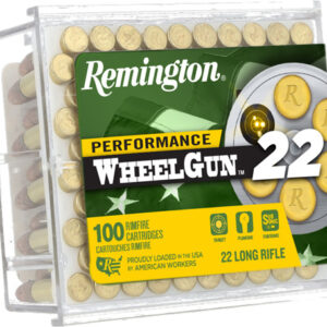 Remington Wheelgun 22lr 39gr - Tcld 100rd 50bx-cs