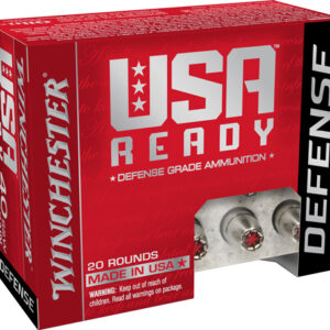 Winchester Usa Ready 40 Sw - 170gr Jhp 20rd 10bx-cs