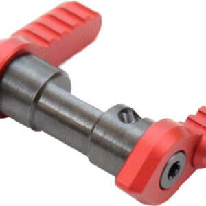Armaspec St45 45 Degree Short - Throw Ambi Safety Selector Red