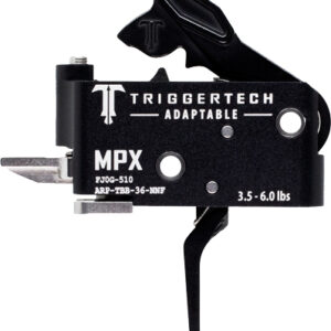 Triggertech Sig Mpx Two Stage - Black Adaptable Flat