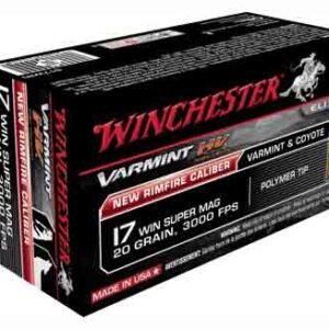 Winchester Varmint Hv 17 Wsm - 20gr V-max 50rd 10bx-cs