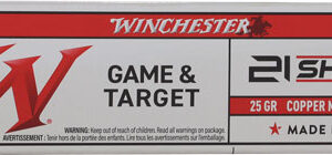 Winchester Usa 21 Sharp 25gr - Lead Free 1725fps 100rd 20bx-c