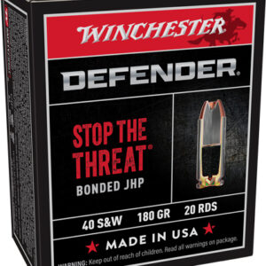 Winchester Supreme Elite 40 Sw - 165gr Pdx1 Def 20rd 10bx-cs