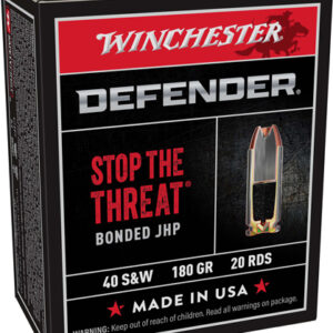 Winchester Supreme Elite 40 Sw - 180gr Pdx1 Def 20rd 10bx-cs