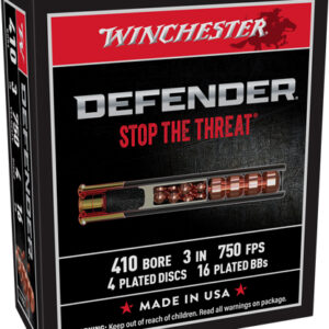 Winchester Pdx1 Defender 410 - 3" 4dd-16bb 10rd 10bx-cs