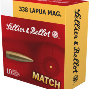S&b 338 Lapua Mag Match 300gr - Bthp 10rd 10bx-cs