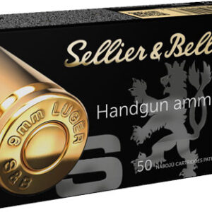 S&b 9mm Luger 124gr Fmj - 50rd 20bx-cs