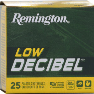 Remington Low Decibel 410 2.5" - 1-2oz #9 25rd 10bx-cs
