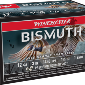 Winchester Bismuth 12ga 3" - 1-3-8oz #1 15rd 10bx-cs