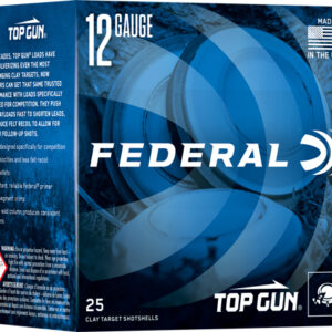 Federal Top Gun 12ga 1oz #8 - 1250fps 250rd Case Lot