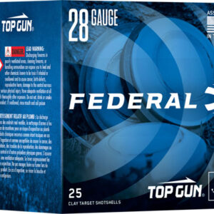Federal Top Gun 28ga 2.75" 3-4 - Oz #7.5 1330fps 250rd Case Lot