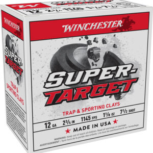 Winchester Target 12ga 2.75" - 1-1-8oz #7.5 1145fps 250r Case