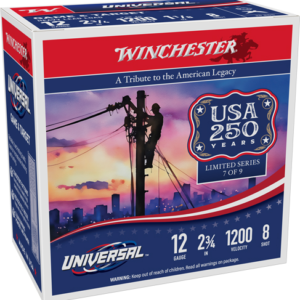 Winchester Light Target 12ga - 2.75" 1-1-8 #8 200rd Case