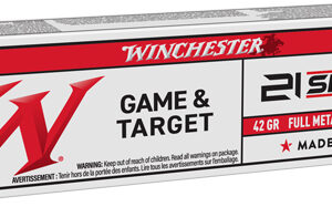 Winchester Usa 21 Sharp 37gr - Fmj 1325 Fps 100rd 20bx-cs